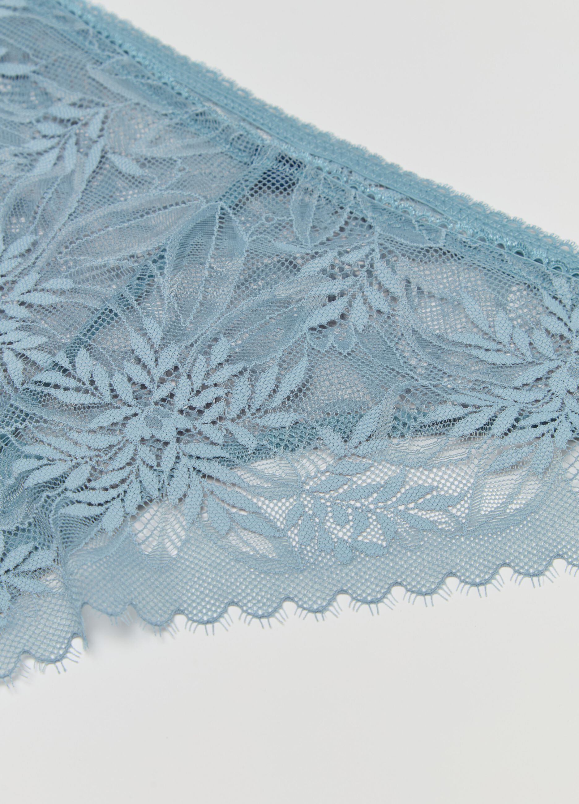 Slip in pizzo floreale