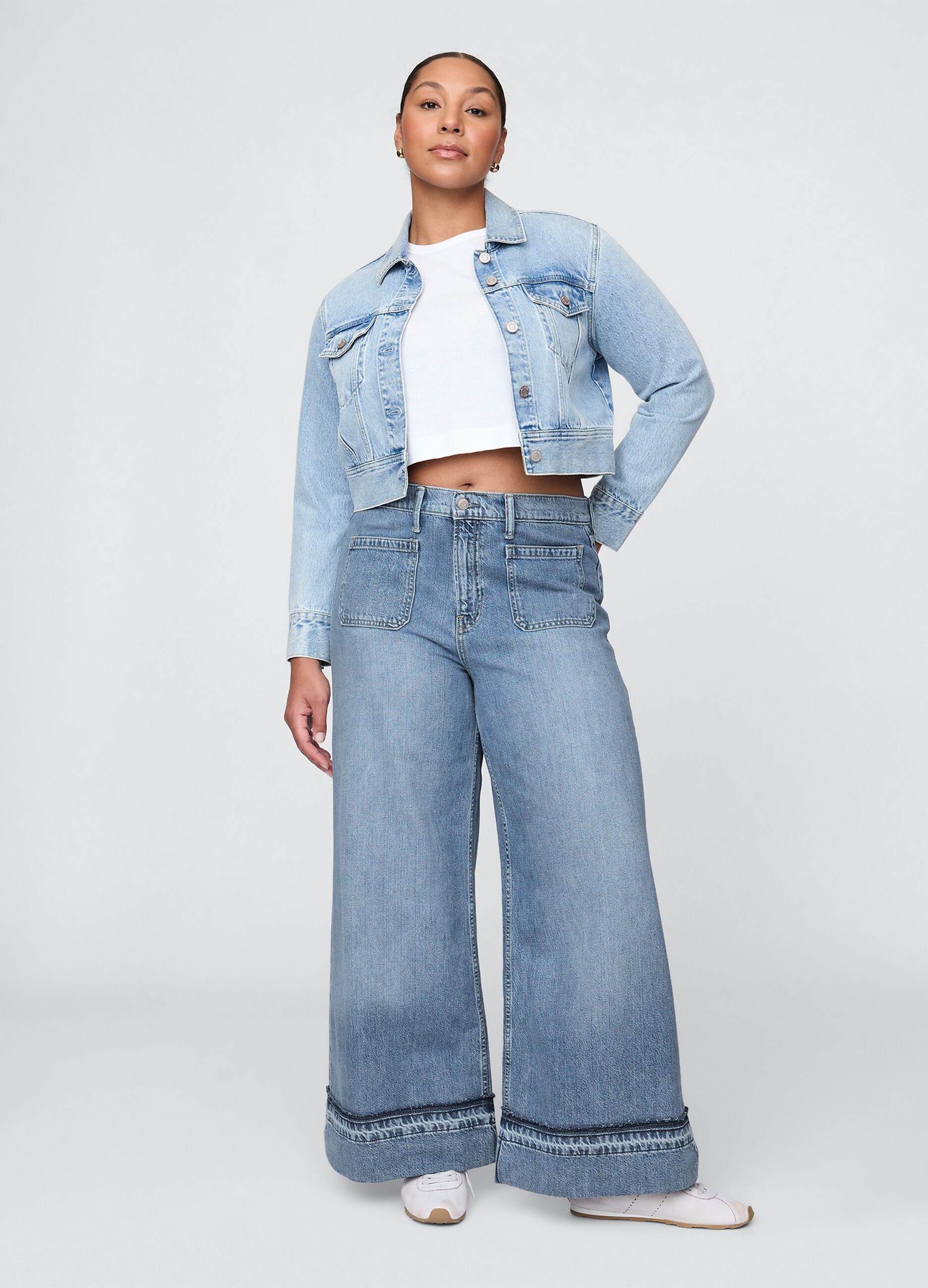 Gap Wide Leg Denim Jeans