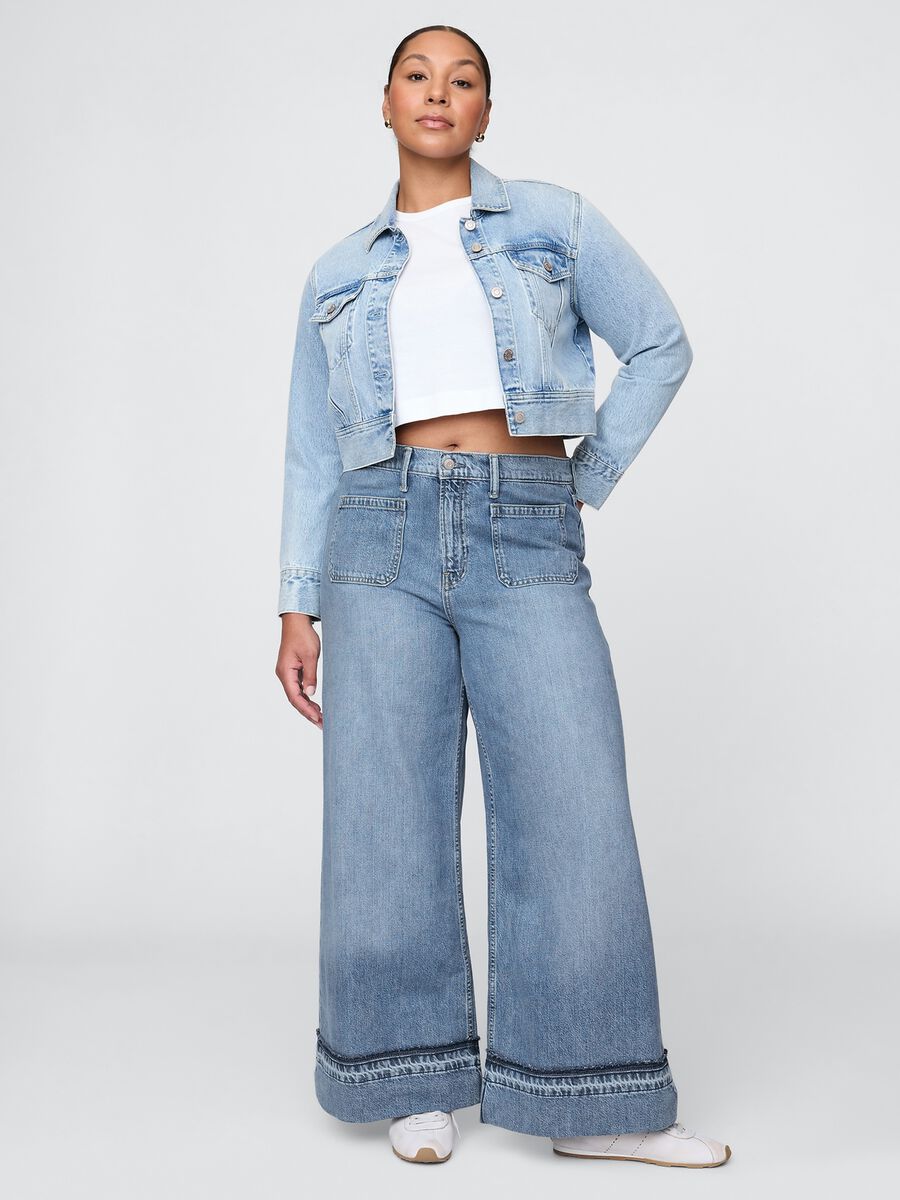 Gap Wide Leg Denim Jeans_4