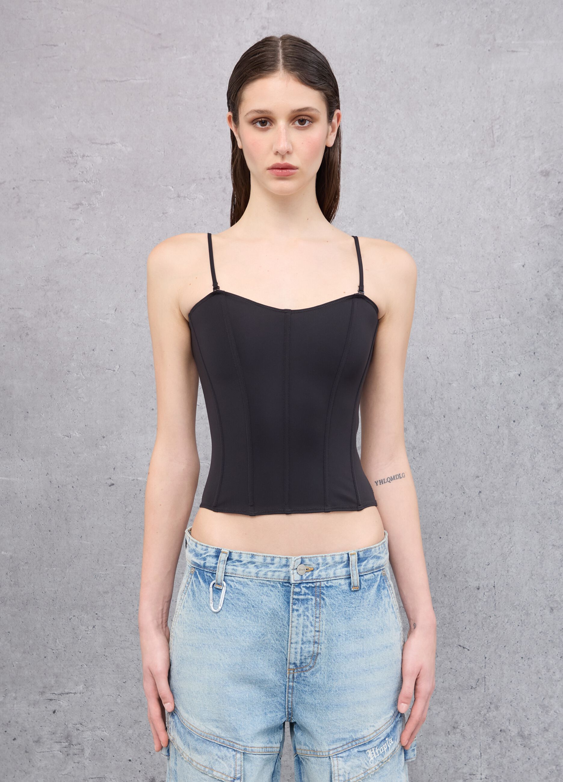 Corset Top Black