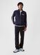 Full-zip sweatshirt with stripe bands and Athletic logo embroidery_1