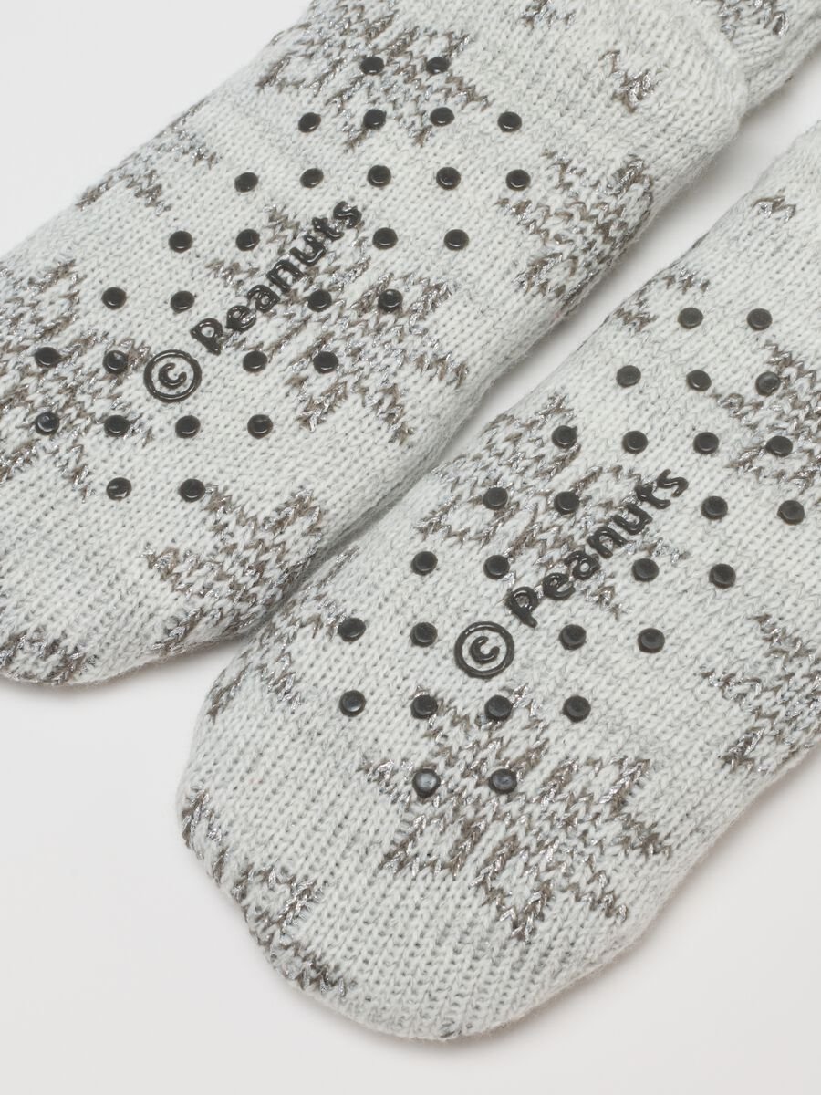 Multicoloured padded socks with Snarky print_2