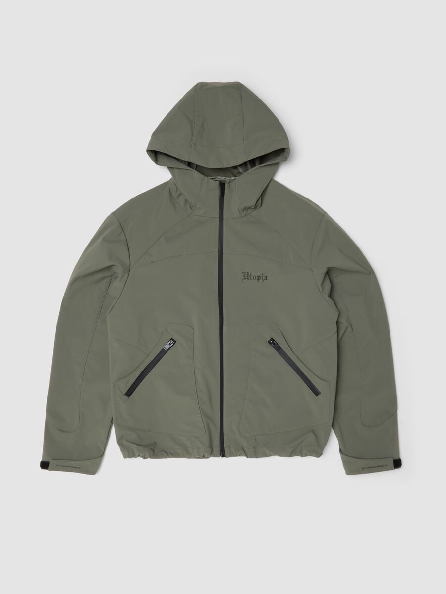 Shell Jacket Military Green_0