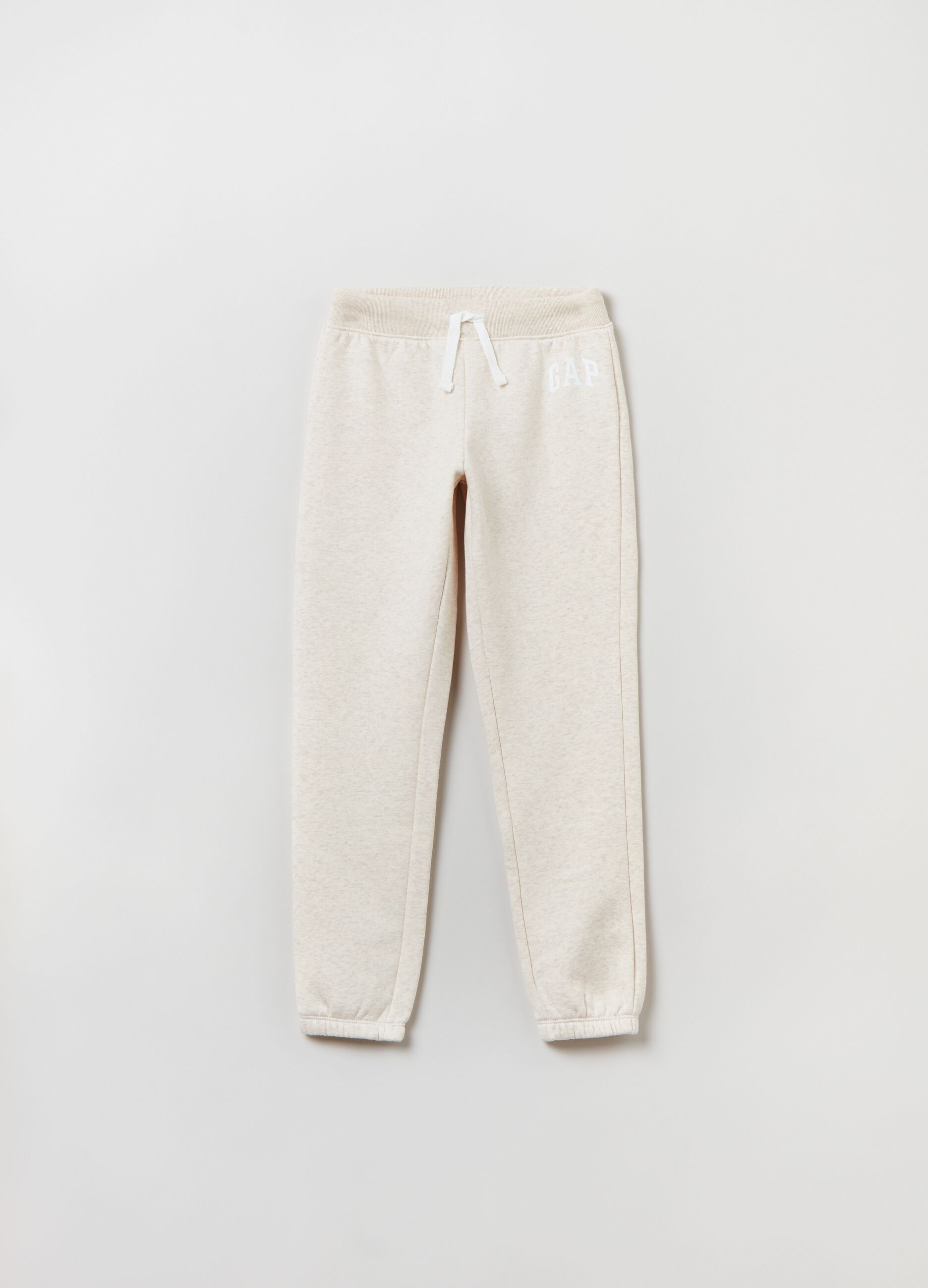 Joggers in felpa con stampa logo_0