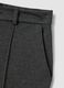 Pantaloni grigi in viscosa elasticizzata straight fit_5