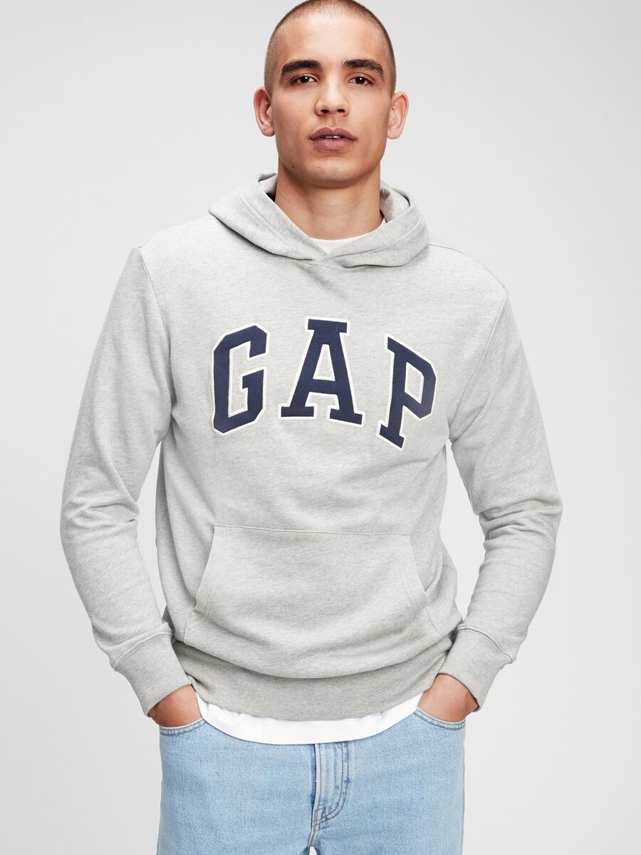 Hoodie with embroidered logo_0