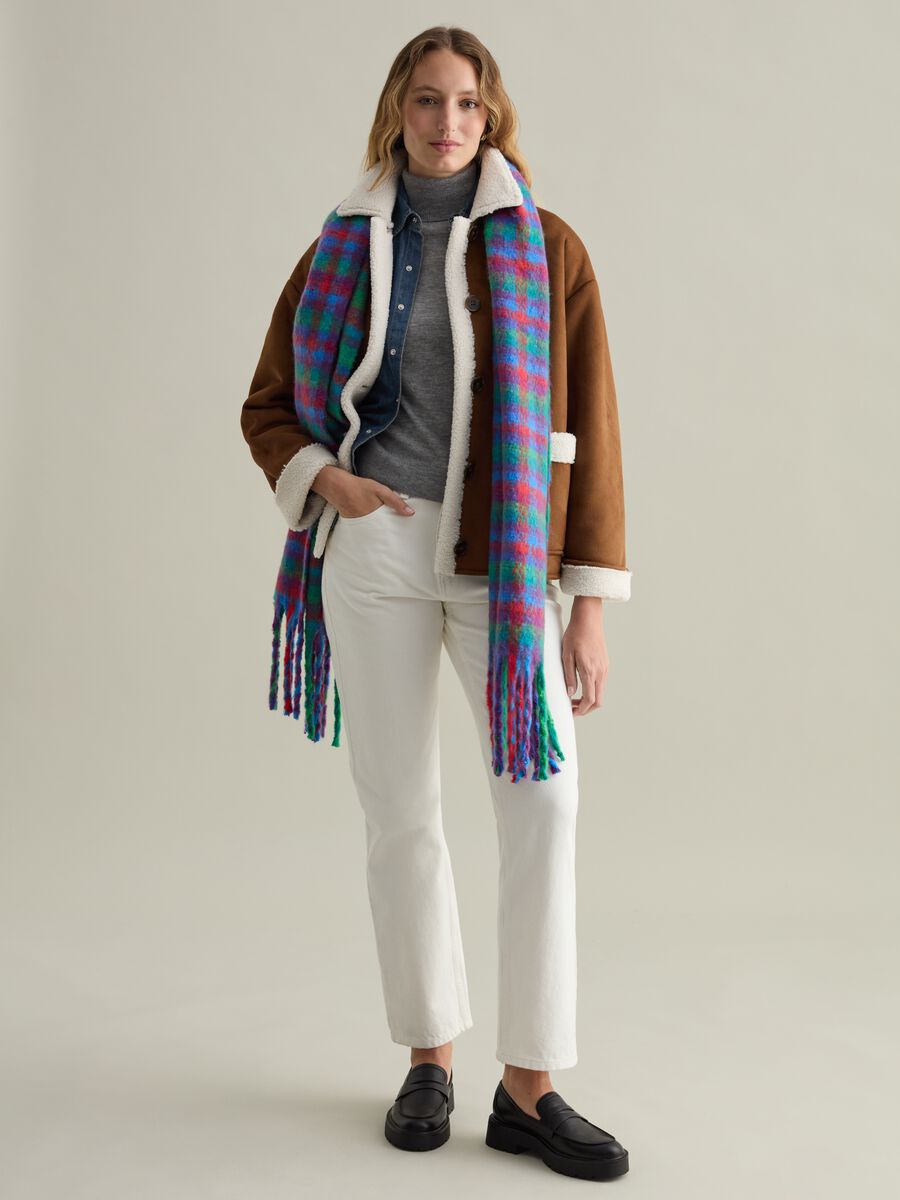 Suede sheepskin with sherpa lining_1