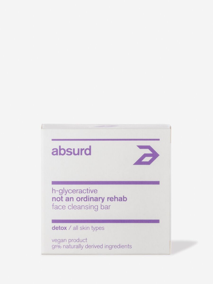 Detergente e struccante solido detox formulato con attivi detossinanti  Not an ordinary Rehab_1
