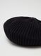 French beret with ribbed knit_1