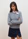 Grey crew-neck cable-knit wool-blend jumper, regular fit_0