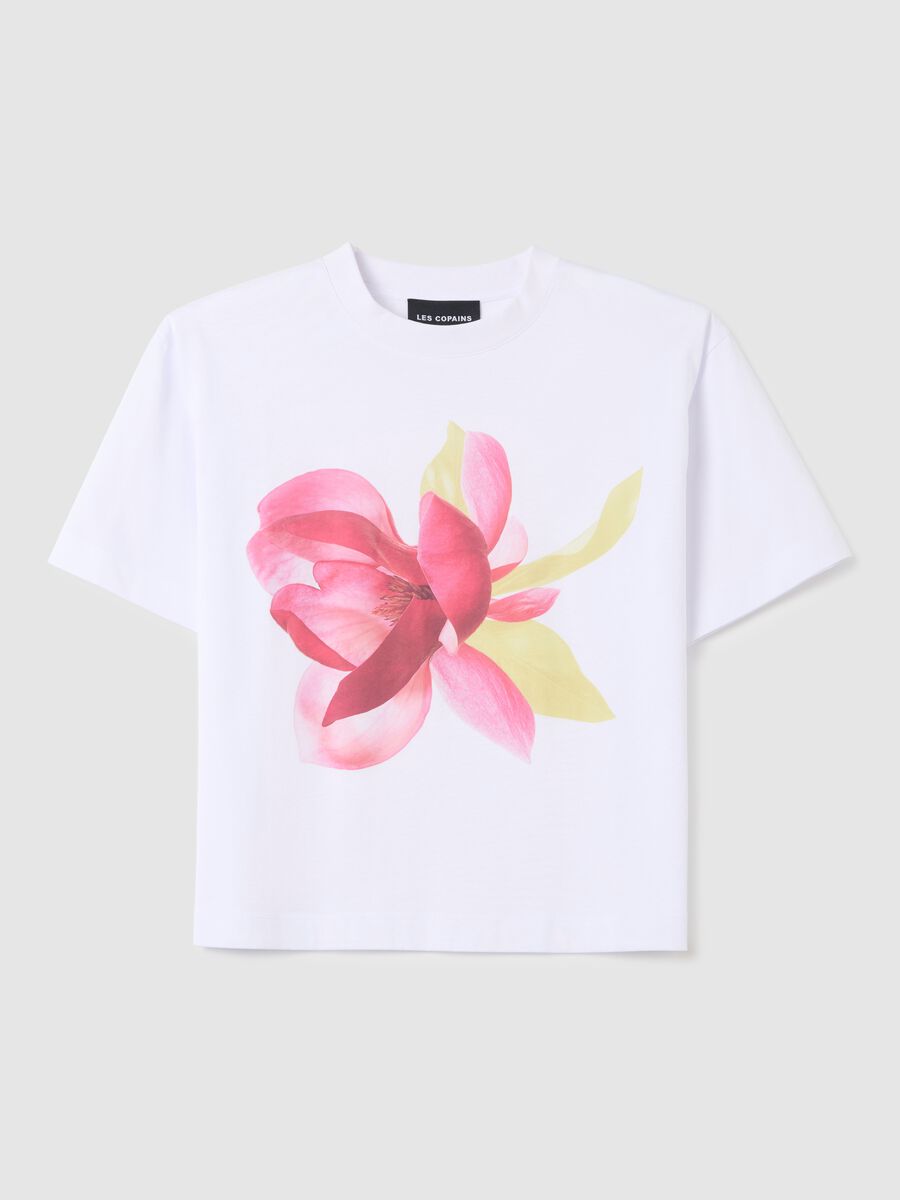 Les Copains Colourful Flower T-shirt_4