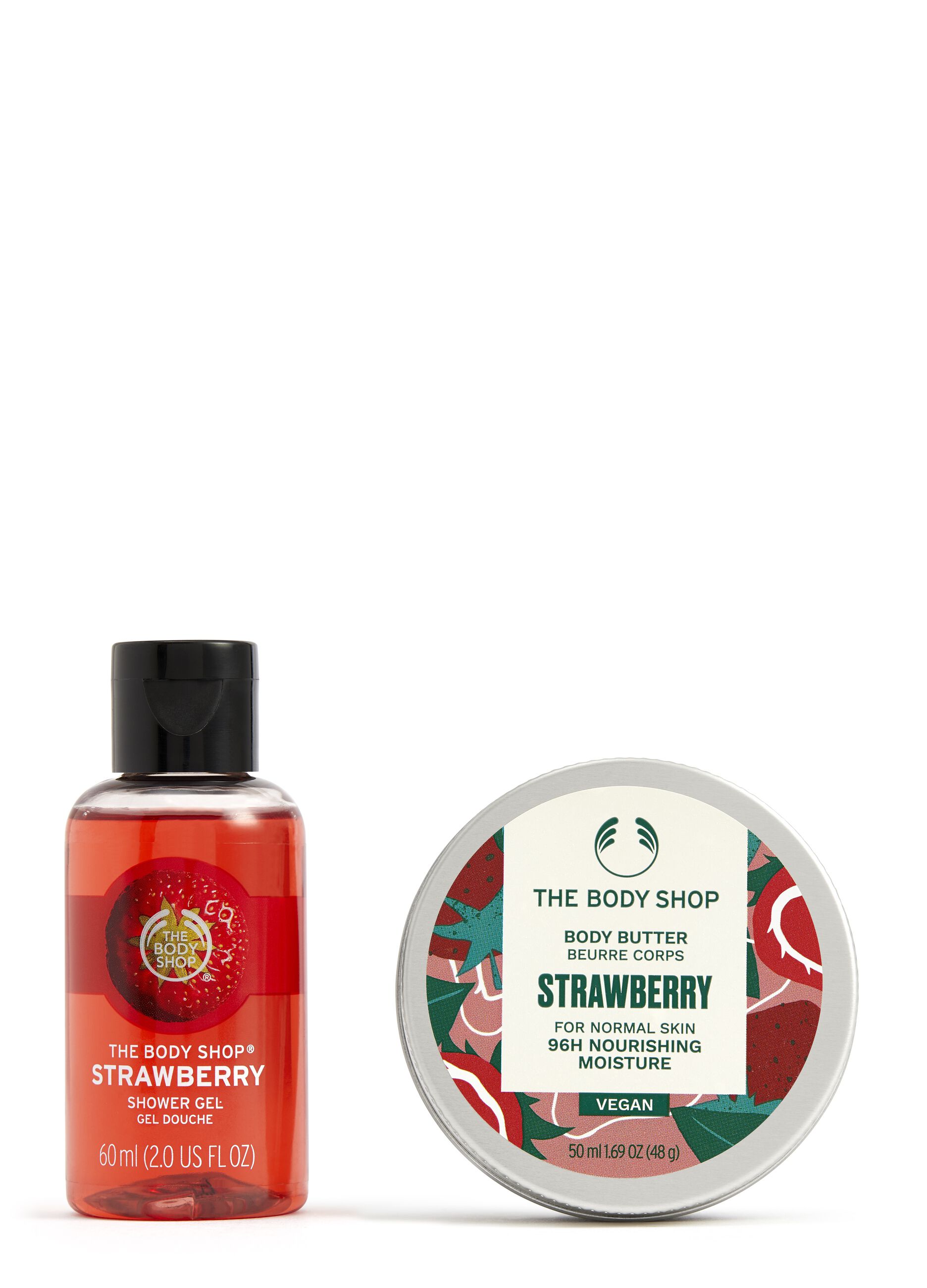 The Body Shop mini strawberry gift box
