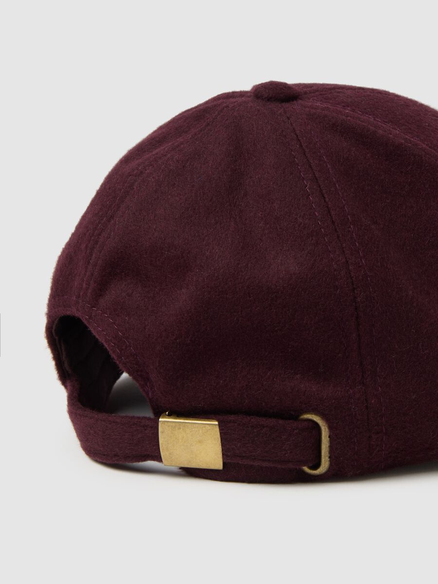 Purple Wool Blend Hat_2