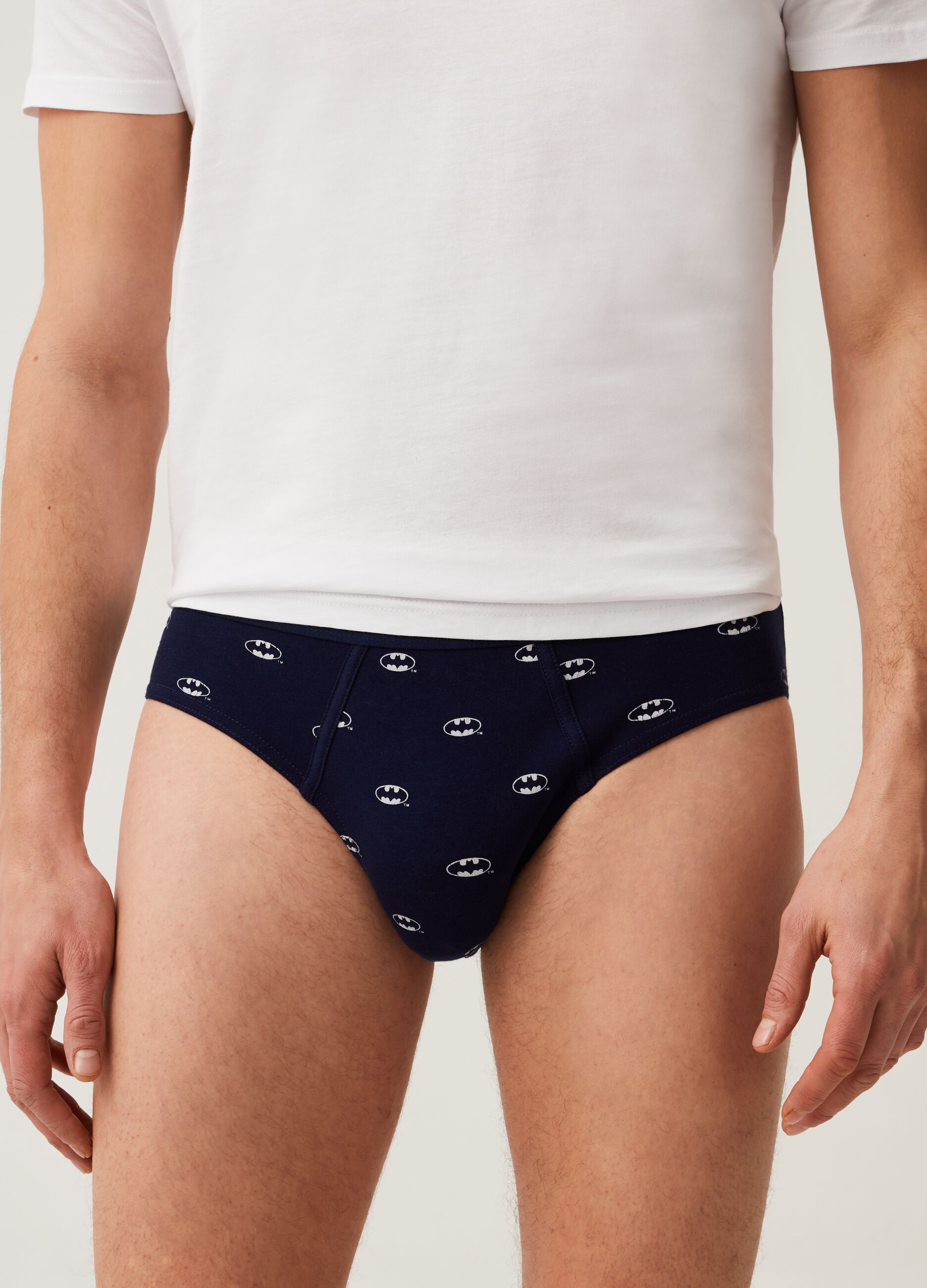 Slip con stampa Batman all-over_1