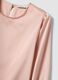 Pink long-sleeve regular fit top with teardrop closure_5