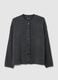 Grey cardigan with buttons_0