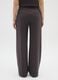 Brown trousers in stretch fabric_2