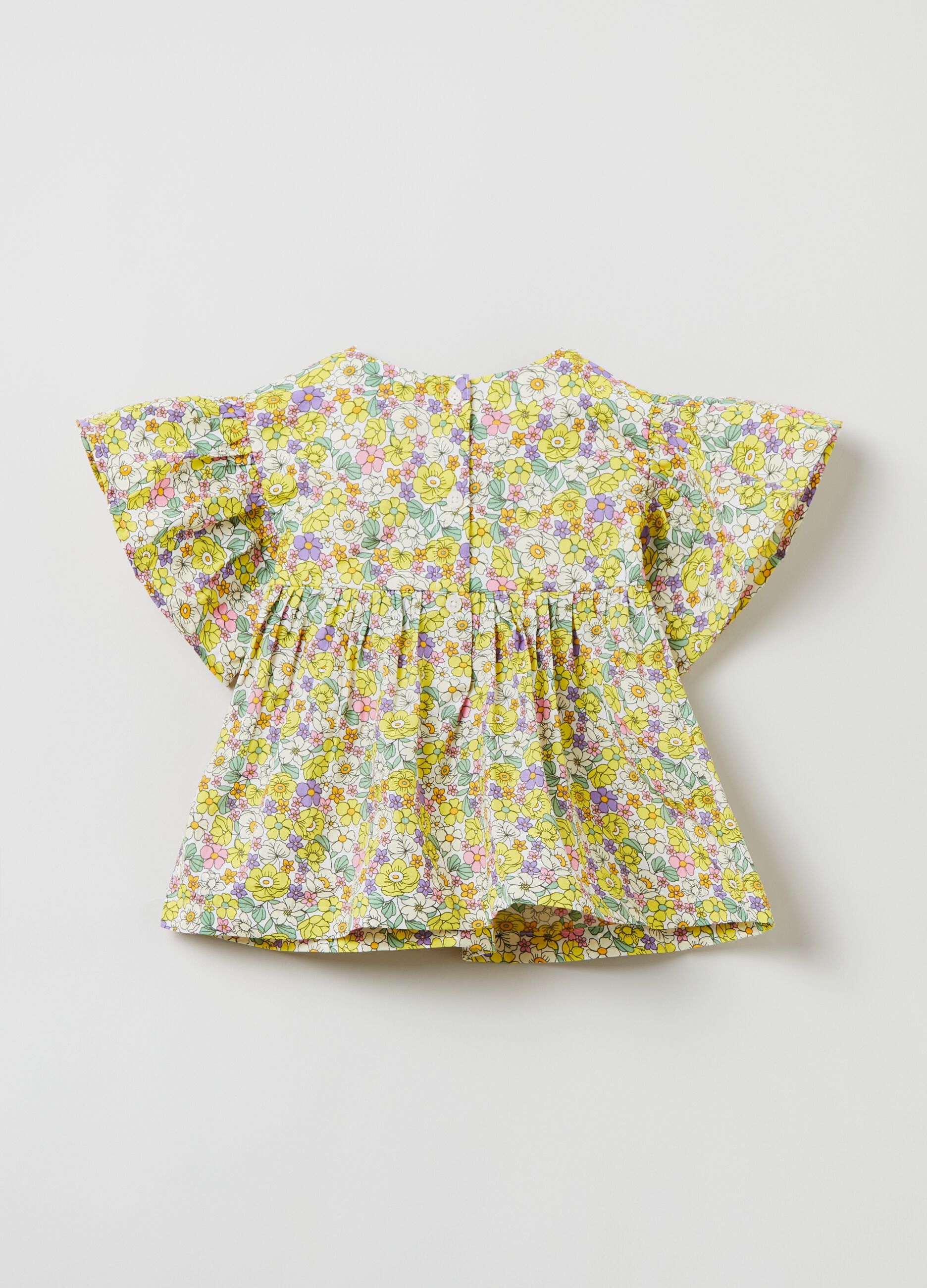 Blusa con stampa floreale_2