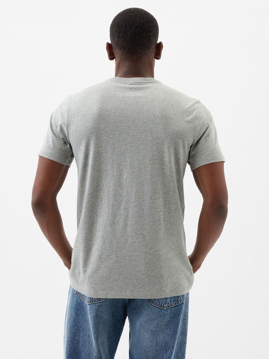 Cotton T-shirt with logo print_3