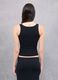 Vest Top Square Neck Black_2