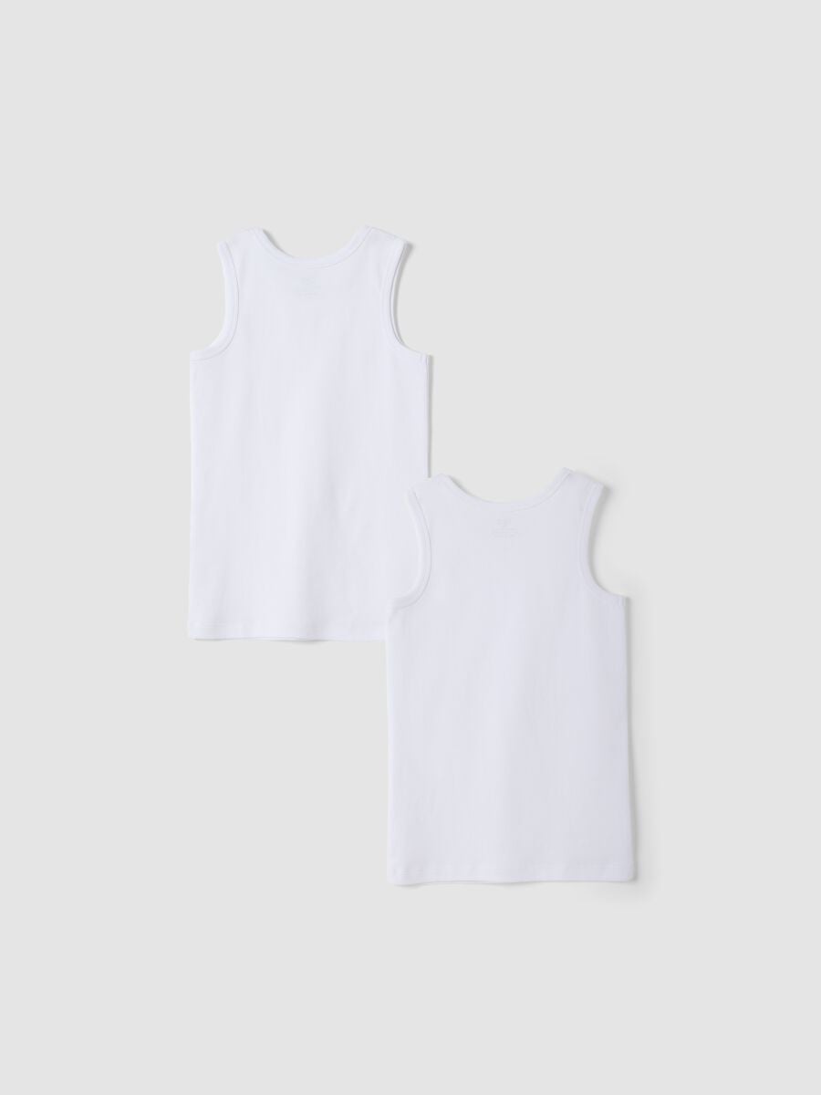 2-pack of white organic cotton crew-neck vests_1