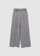 Grey stretchy cotton trousers with relaxed fit_4