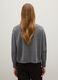 Grey high-neck pure wool jumper in regular fit_2