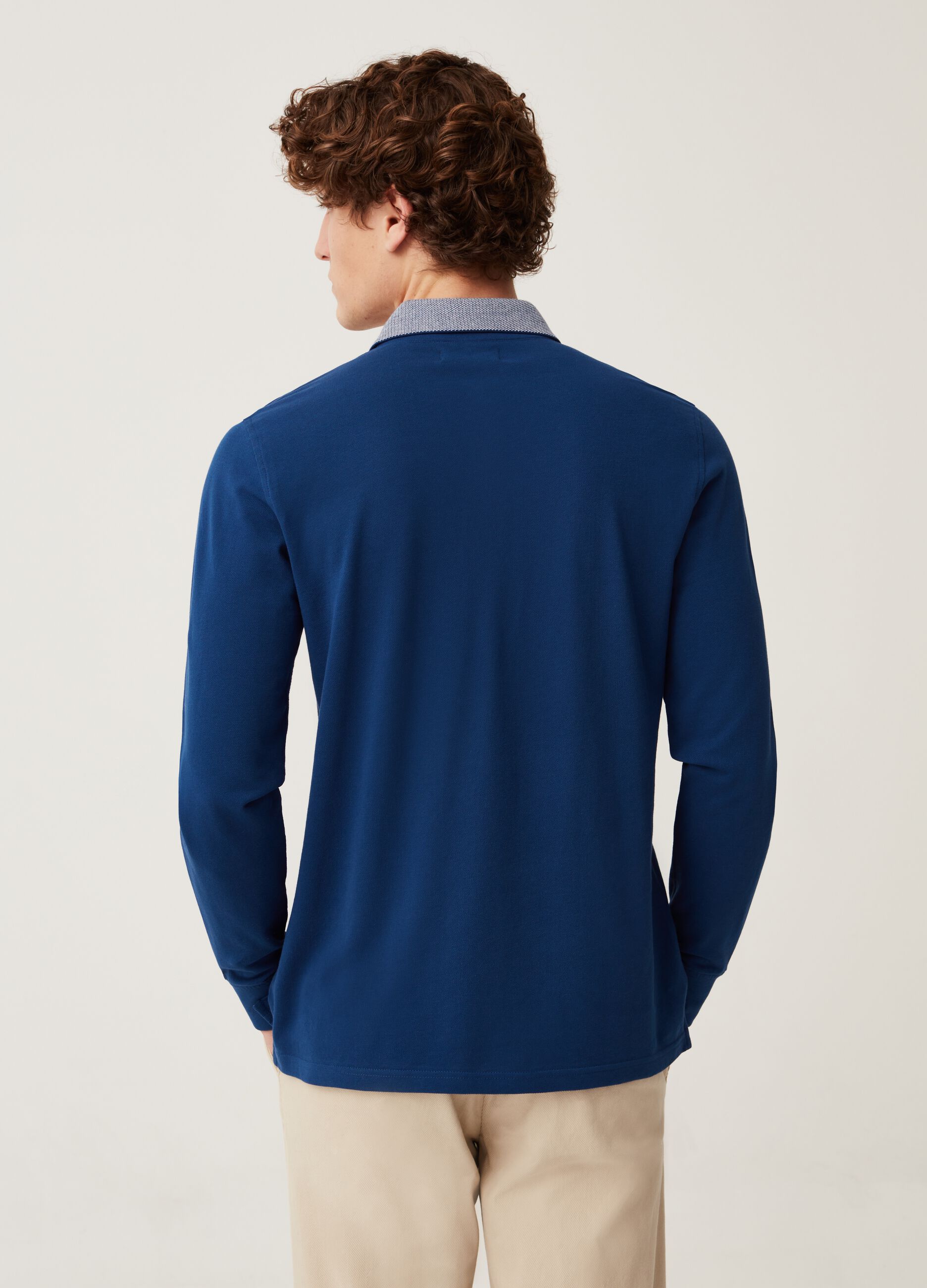 Polo a Maniche Lunghe da Uomo OVS