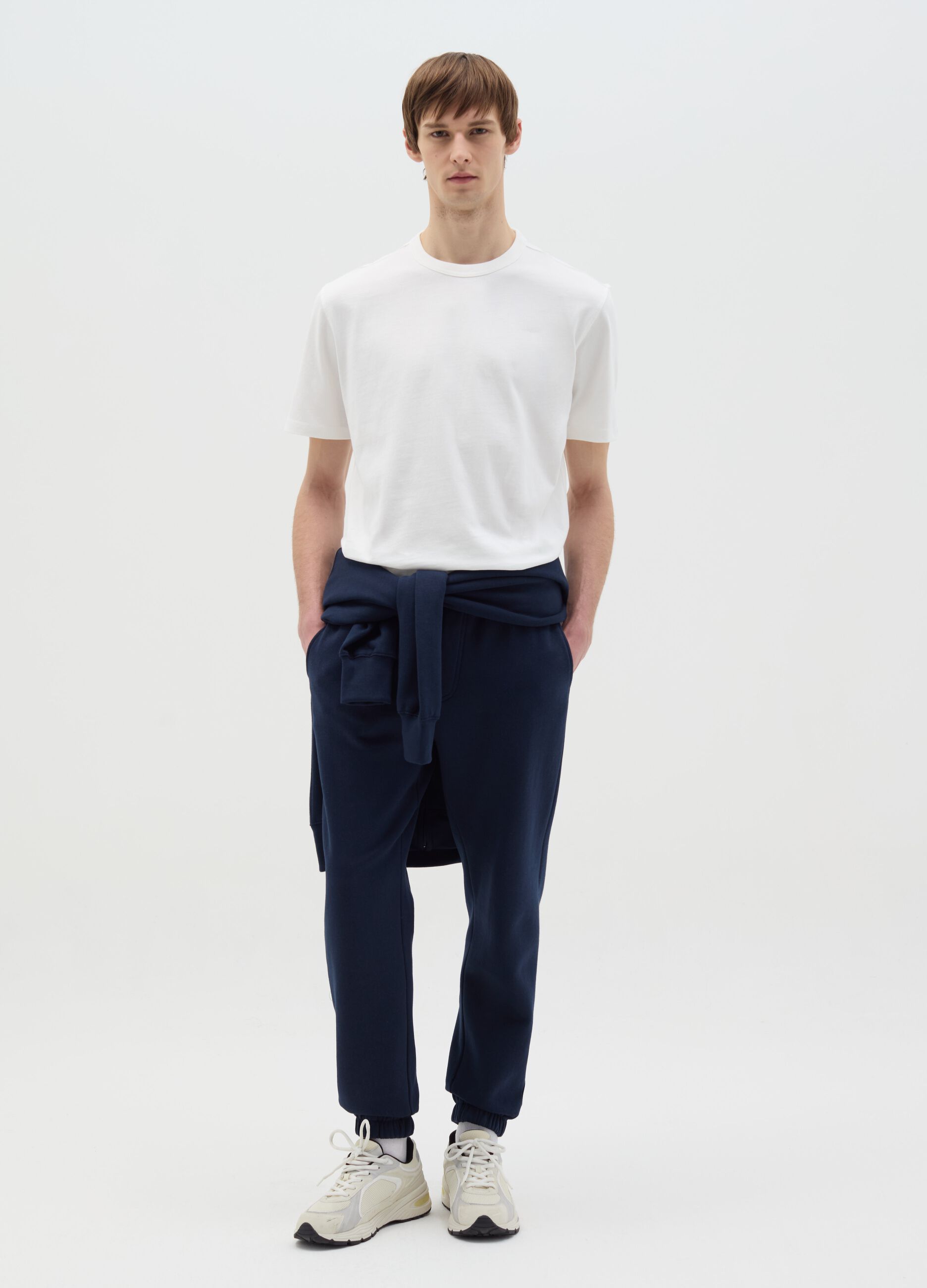 Relaxed-fit T-shirt with round neck