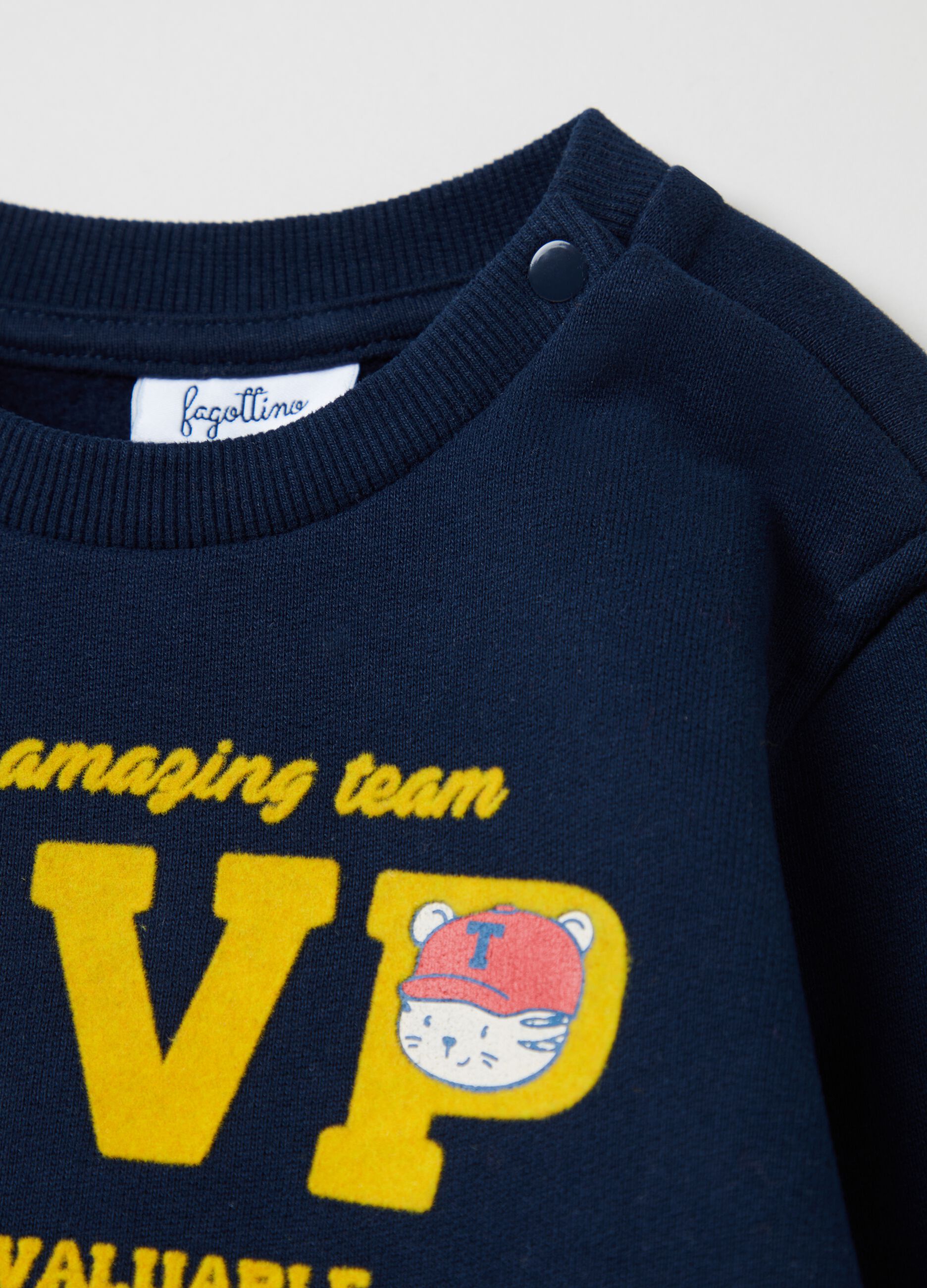 Jogging set in French Terry con stampa_2