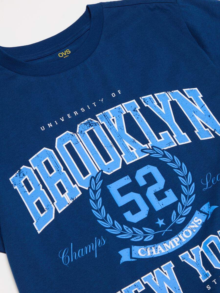 T-shirt in cotone con stampa_2