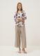 White stretch cotton floral shirt_1