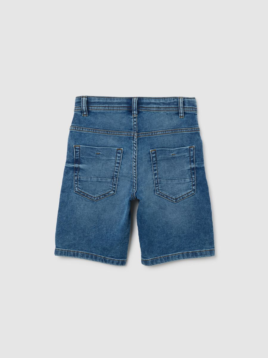 Children's Regular Fit Denim Shorts_1