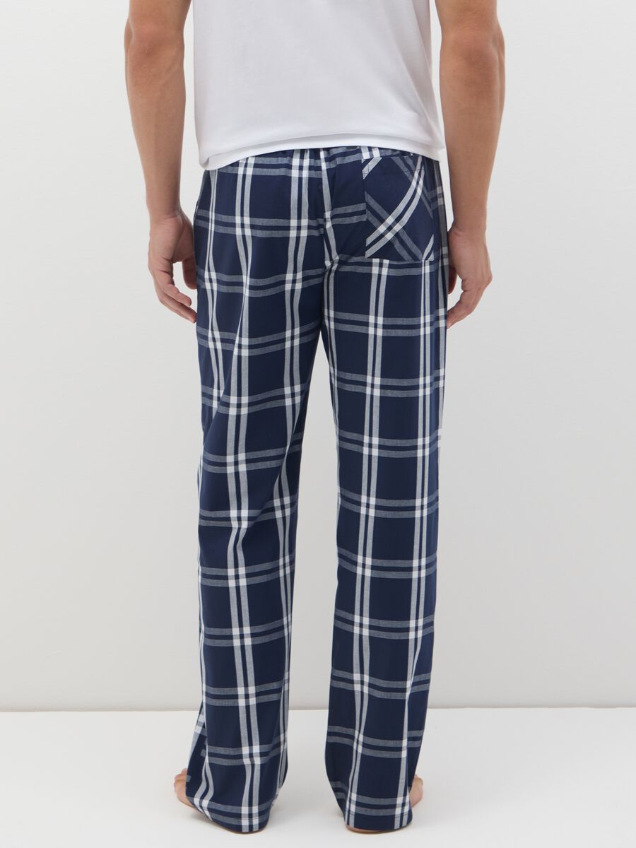 Multicolour Regular Fit Pure Cotton Pyjama Trousers_2