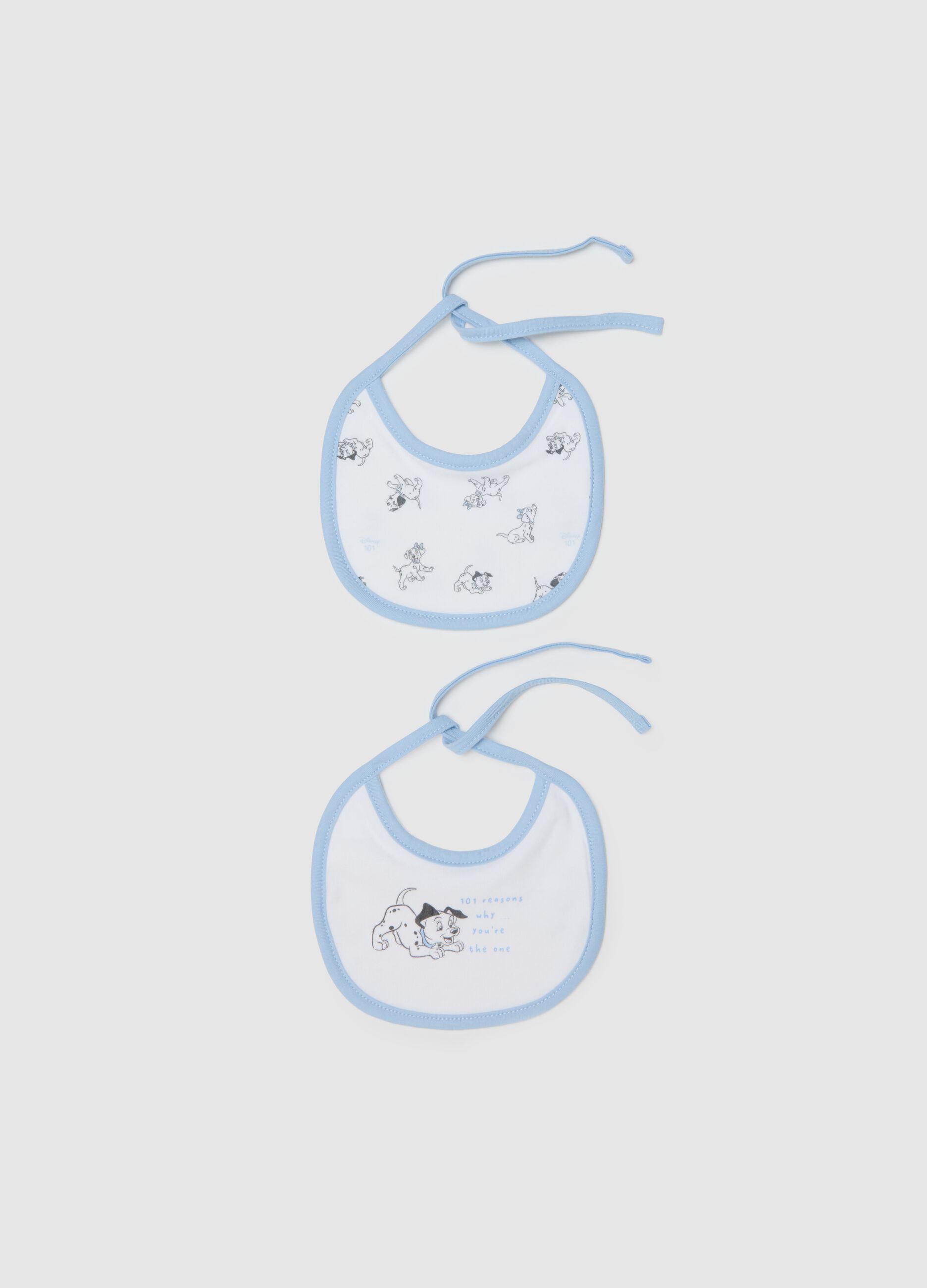 Newborn Multicolor Bibs Pack in Pure Cotton with Disney Prints