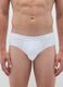 White Cotton Regular Fit Briefs_1