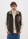 Black sherpa gilet_1