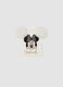 White viscose-blend hat with pom‑poms and Minnie embroidery_0