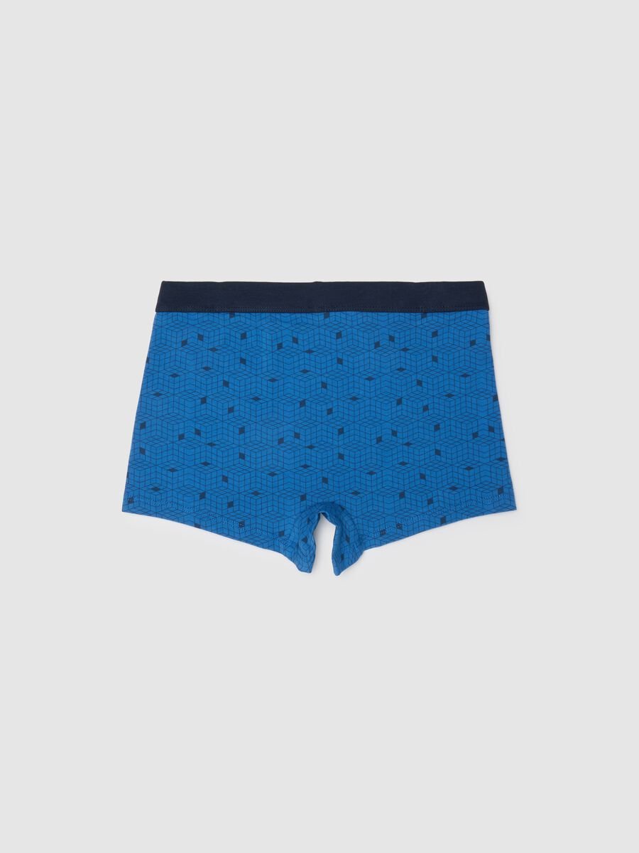 Boys' Multicolour Stretch Cotton Boxer Shorts_1