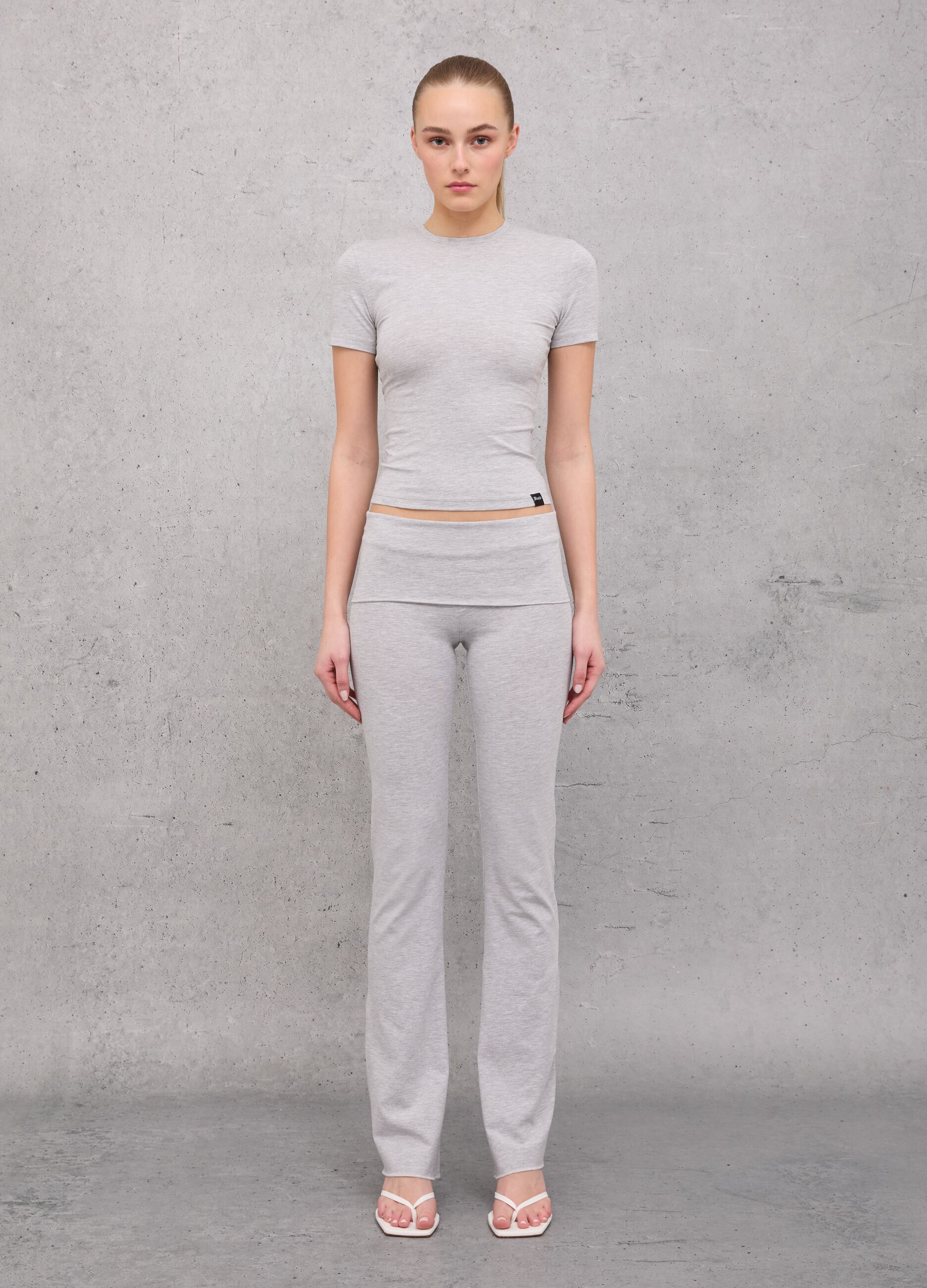 Perfect T-shirt Grey Mélange