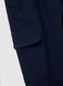 Boys' Blue Regular Fit Trousers_2
