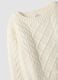 White wool-blend boat-neck jumper, regular fit_2