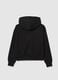 Girls' black pure cotton regular fit sweatshirt_4