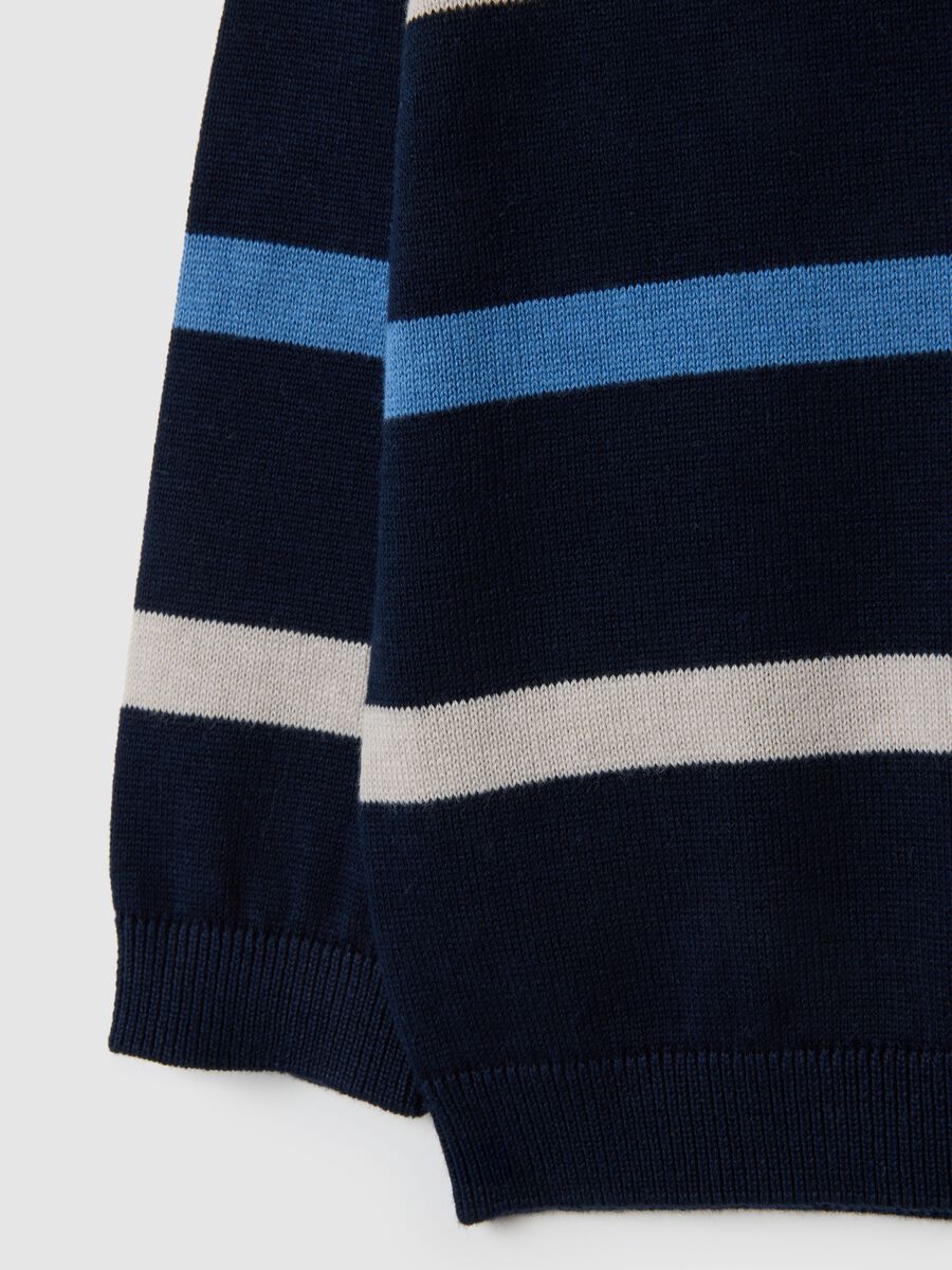 Multicolour pure cotton children's sweater with regular fit_2