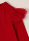 Red Stretch Cotton Bodysuit_2