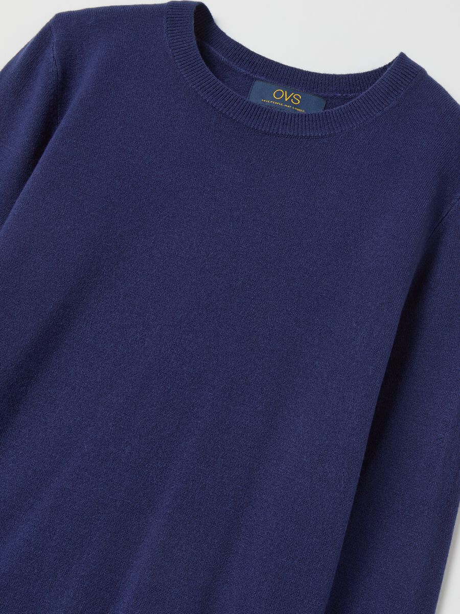 Long-sleeved solid colour jersey_5