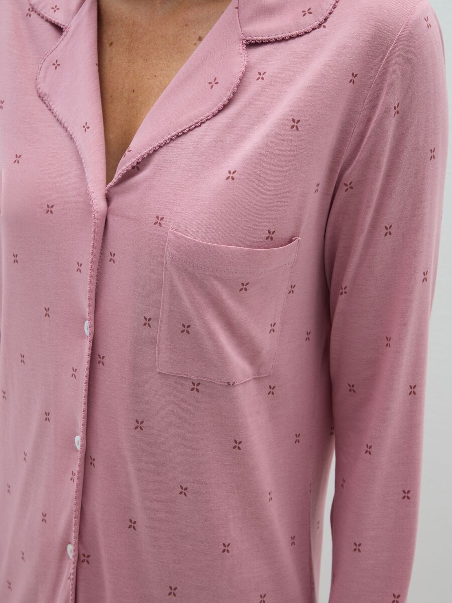 Pink Viscose Nightdress_3