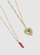 Multicolour steel necklace with pendants_2