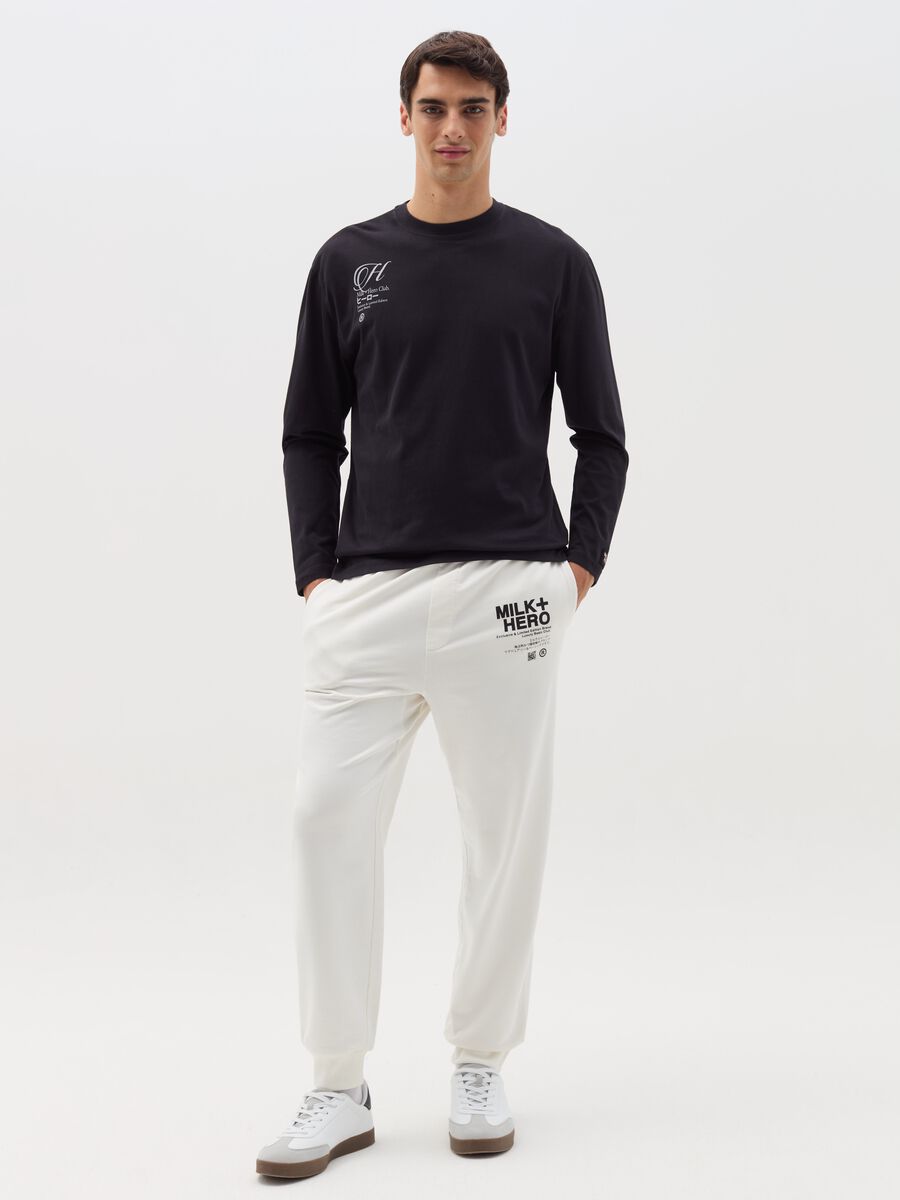 Long-sleeved T-shirt with print_1