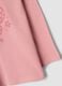 Pink organic cotton crew-neck T-shirt_3